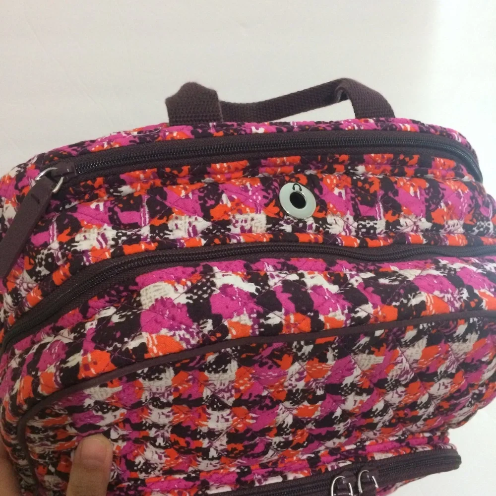 Vera Bradley Campus Tech Backpack Houndstooth NWT